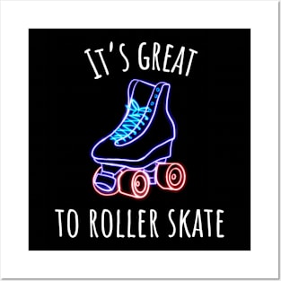 It's Great to Roller Skate Posters and Art